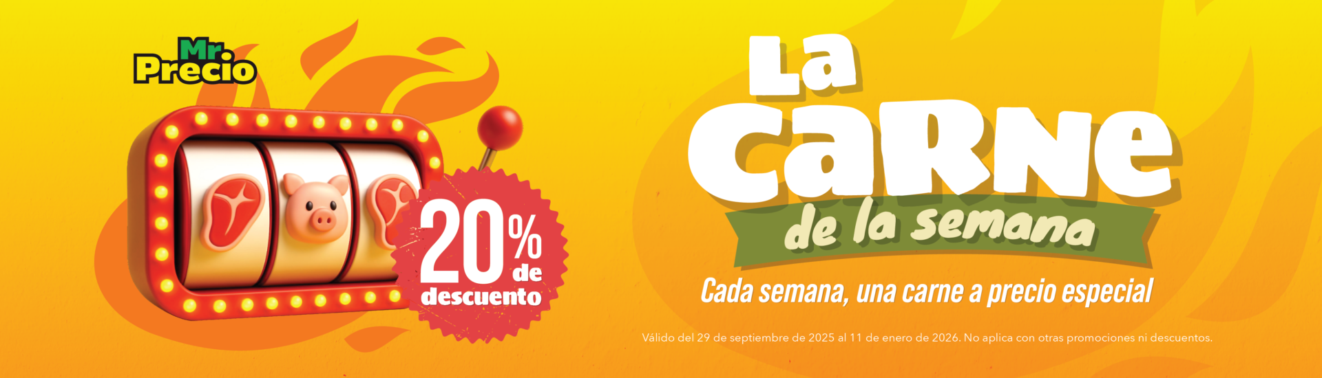 Banner Web 1920x550 Carne de la Semana Mr Precio